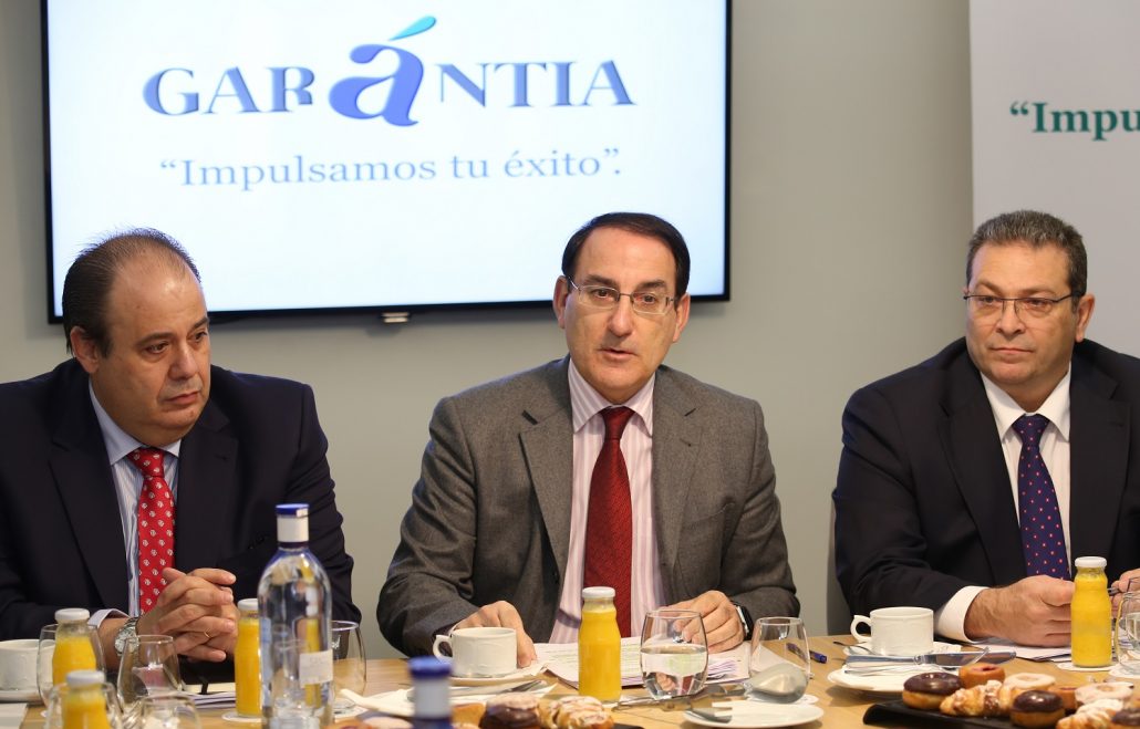 Desayuno informativo de Garántia para su presentación a medios de comunicación