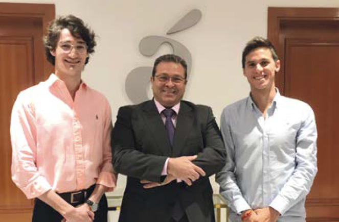 imagen de Pablo Victoria, becario de Garántia, ganador del Premio AECA para Entrevistas a Empresarios y Directivos 2019