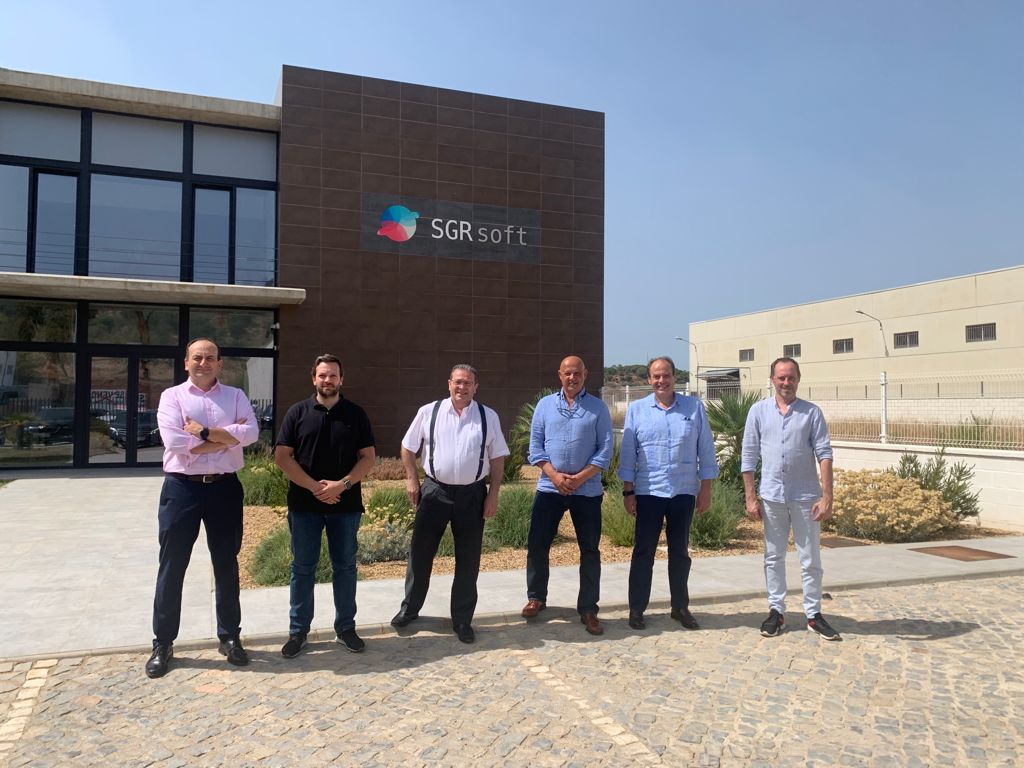 Garántia visita la sede en Ayamonte de la empresa SGR Soft