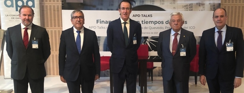 Garántia participa en el encuentro de APD Sur con el Presidente del ICO, José Carlos García de Quevedo