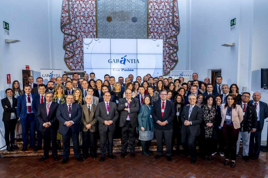 imagen de Convención anual de Garántia SGR en Antequera con todo el equipo