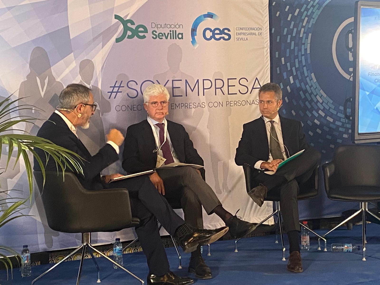 imagen de Garántia participa en el X Encuentro Empresarial de la Provincia de Sevilla organizado por la Confederación de Empresarios, CES